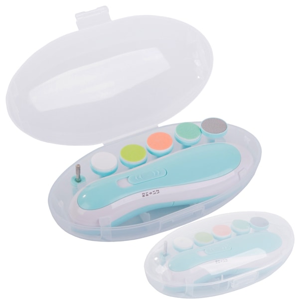Neglefil til Baby - Fil til Negler / Barn – Elektrisk Blue