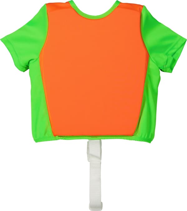 Strooem svømmevest til børn 4-6 år Orange-Lime