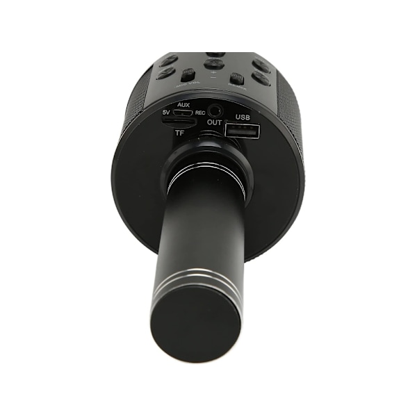 Karaokemikrofon med Højttaler / Karaoke Mikrofon – Bluetooth Black