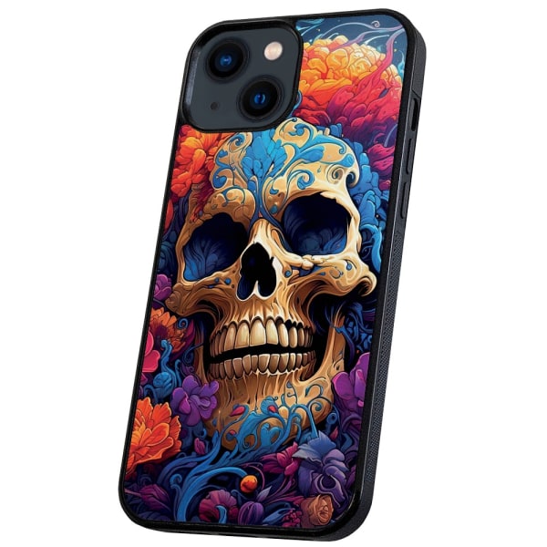 iPhone 13 - Deksel/Mobildeksel Skull
