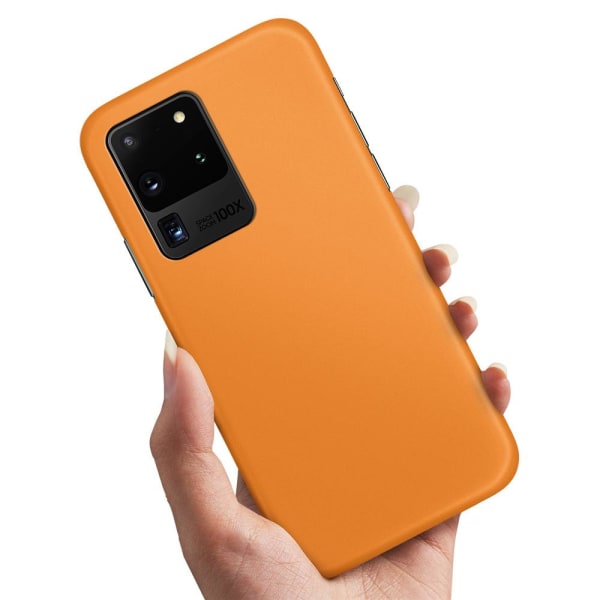 Samsung Galaxy S20 Ultra - Cover/Mobilcover Orange Orange