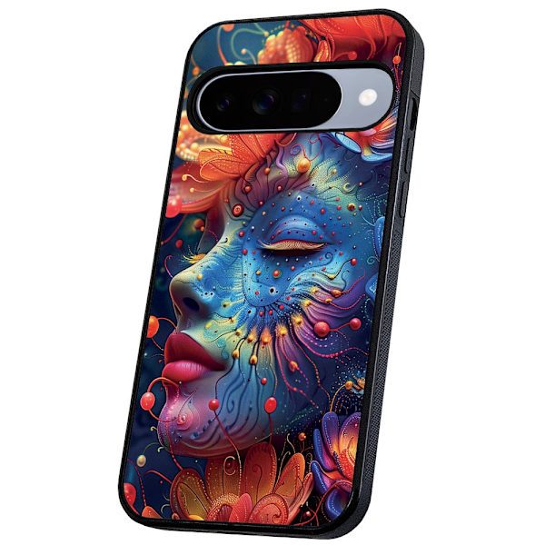Google Pixel 10/10 Pro - Skal/Mobilskal Psychedelic