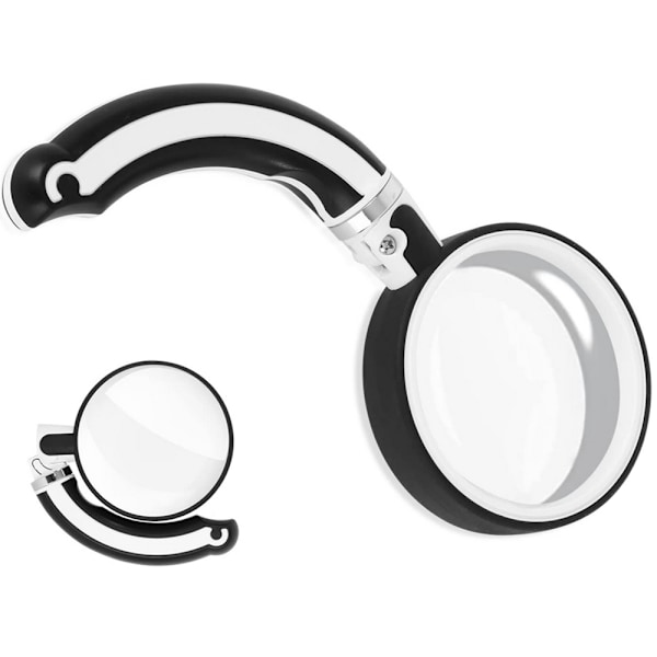 Hopfällbart Förstoringsglas - Förstoring x2,5