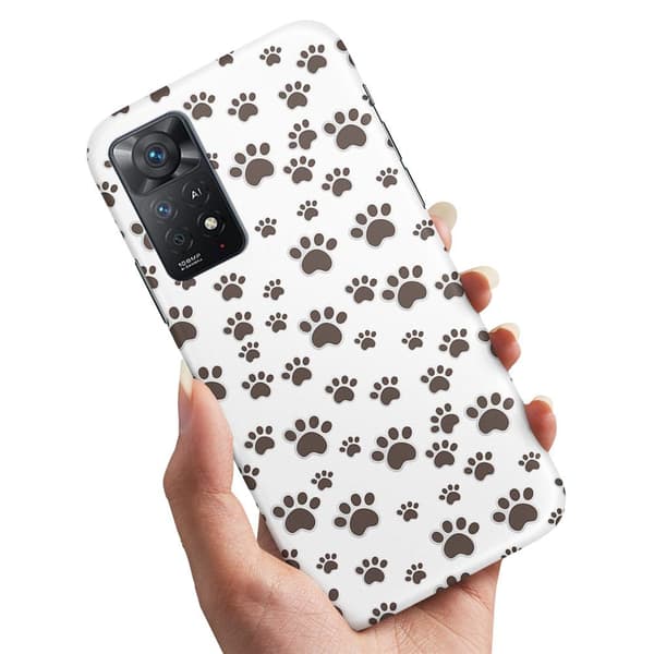Skal / Mobilskal till Xiaomi Redmi Note 11 - Paw Pattern