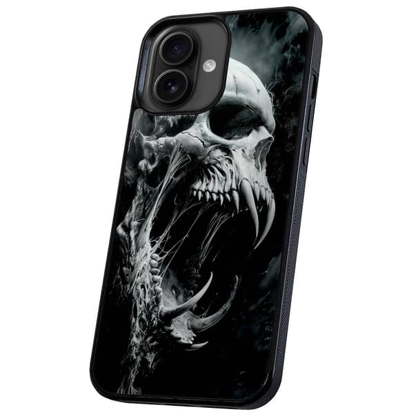 iPhone 16 Plus - Cover/Mobilcover Skull
