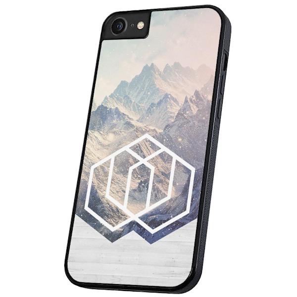 iPhone 6/7/8/SE - Kuoret/Suojakuori Taide Vuori Multicolor