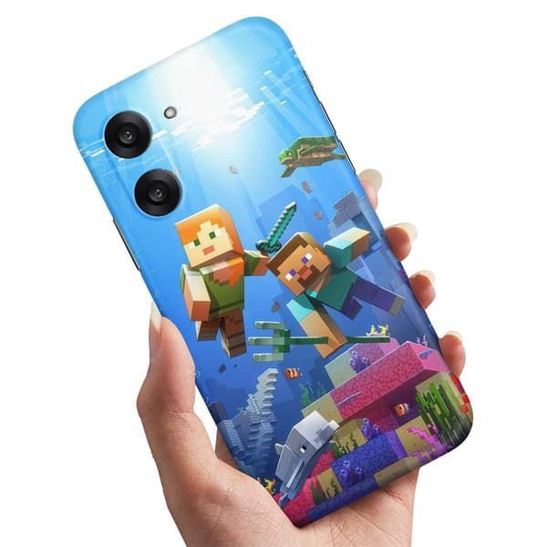 Deksel / Mobildeksel til OnePlus Nord CE5 - Minecraft