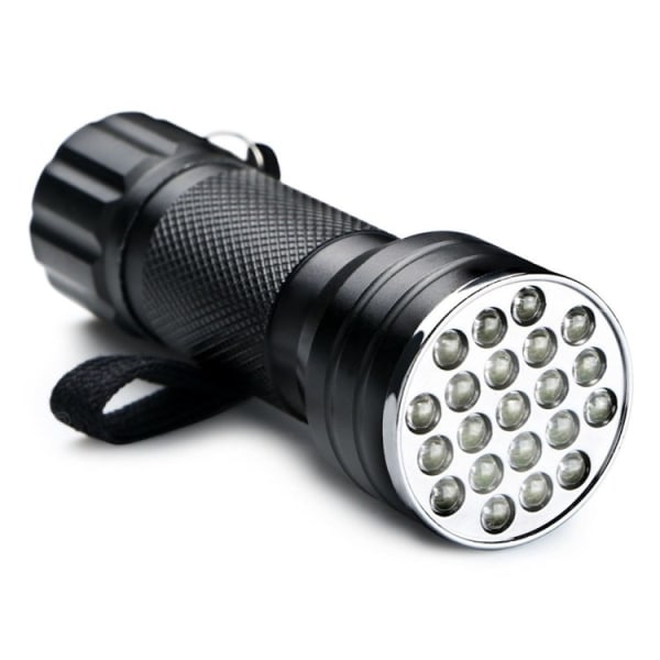2-Pack - UV-lampa / Blacklight Ficklampa - Sedeldetektor