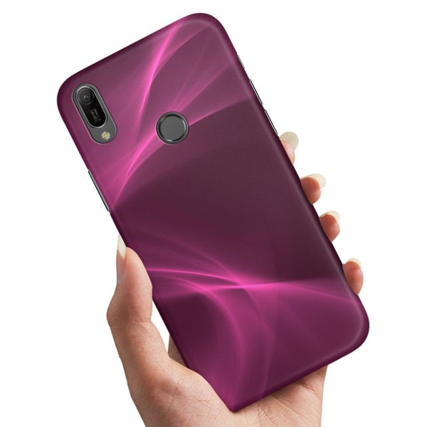 Huawei Y6 (2019) - Deksel/Mobildeksel Purple Fog