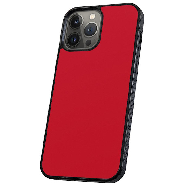 iPhone 13 Pro Max - Deksel/Mobildeksel Rød Red