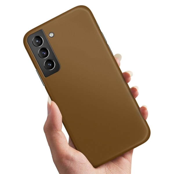 Samsung Galaxy S21 - Cover/Mobilcover Brun Brown
