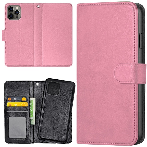 iPhone 16 Pro Max - Mobilcover/Etui Cover Lysrosa