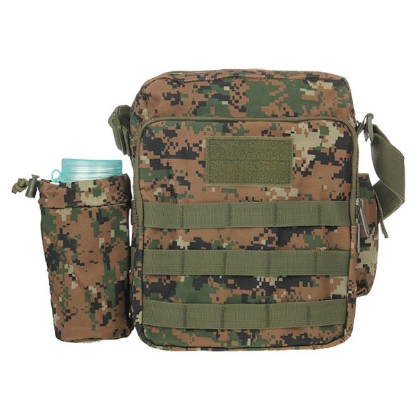 Väska / Ryggsäck i Nylon - Kamouflage Grön