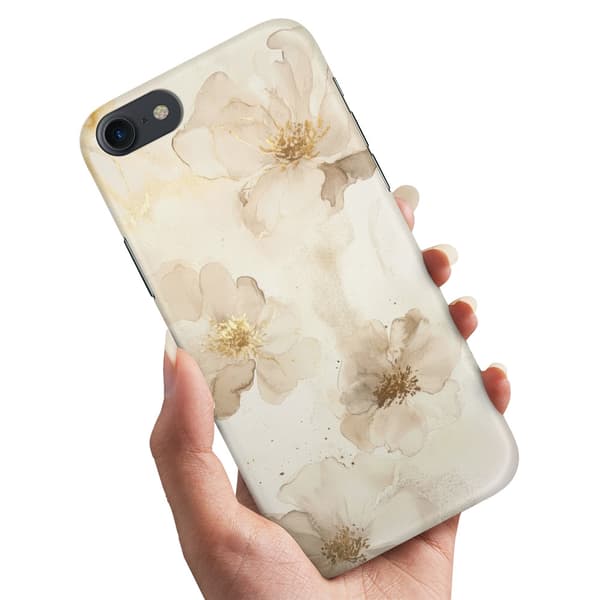 Cover / Mobilcover til iPhone 5 / 5S / SE - Flowers