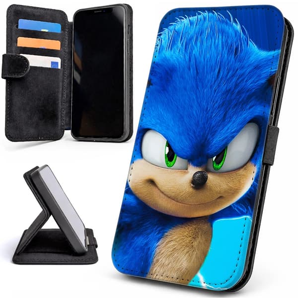 Lommebok Deksel / Mobildeksel til iPhone 12 / 12 Pro - Sonic the Hedgehog