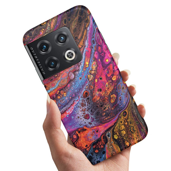 OnePlus 10 Pro - Cover/Mobilcover Psykedelisk Multicolor