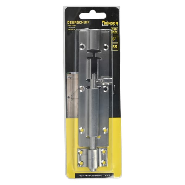 Dörrregel 6″ 150 mm rostfritt stål