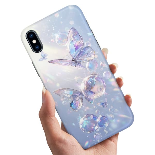 Deksel / Mobildeksel til iPhone XS Max - Butterflies