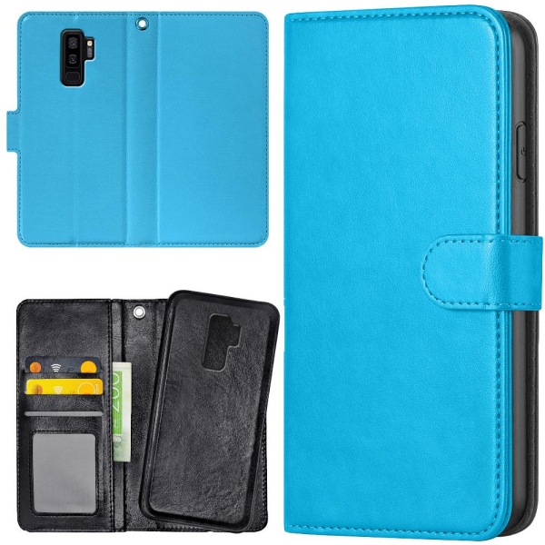 Samsung Galaxy S9 Plus - Mobilcover/Etui Cover Lysblå Light blue