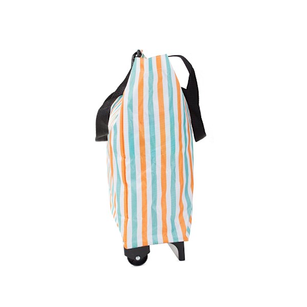 Indkøbstrolley / Indkøbstaske - Taske med hjul MultiColor Randig