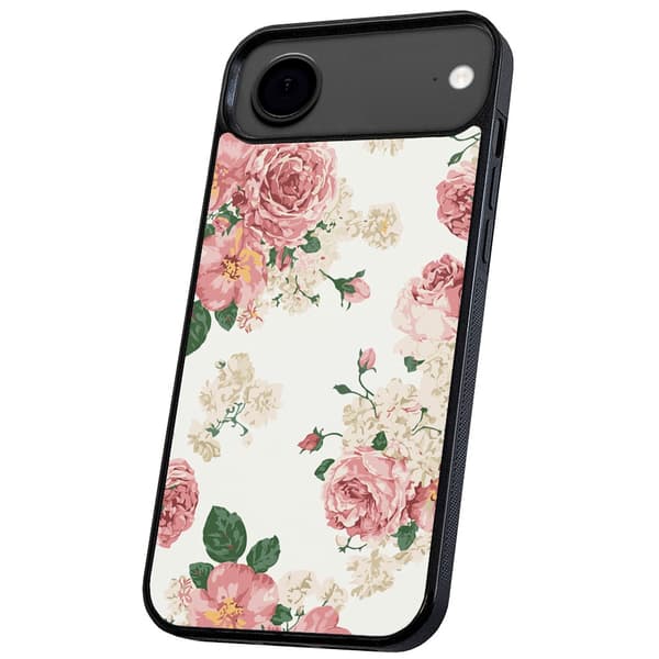 iPhone 17 Air - Deksel/Mobildeksel Retro Blomster