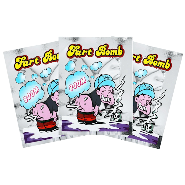 10-Pak - Stinkbombe / Fart Bomb  / Fis Bombe Multicolor
