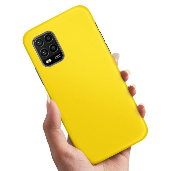 Xiaomi Mi 10 Lite - Cover/Mobilcover Gul Yellow