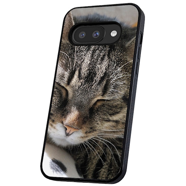 Google Pixel 9A - Deksel/Mobildeksel Sovende Katt