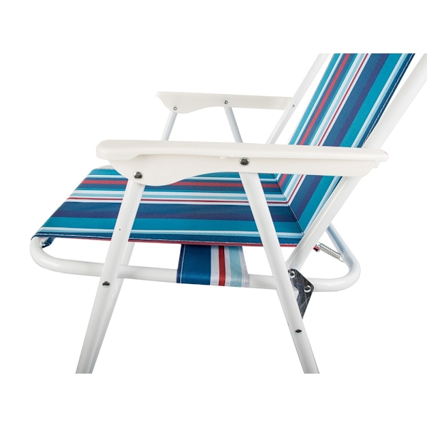 Strandstol / Solstol - Stol till Strand - Hopfällbar Multicolor