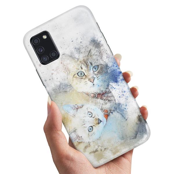 Samsung Galaxy A31 - Kuoret/Suojakuori Kissat