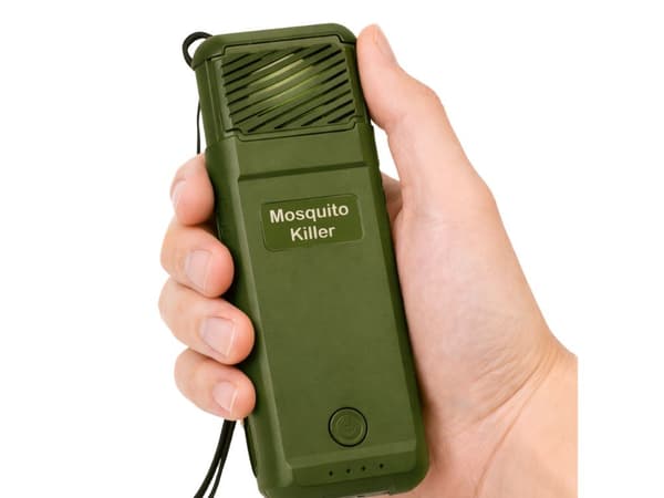 Myggmedel USB portabel med refill Grön