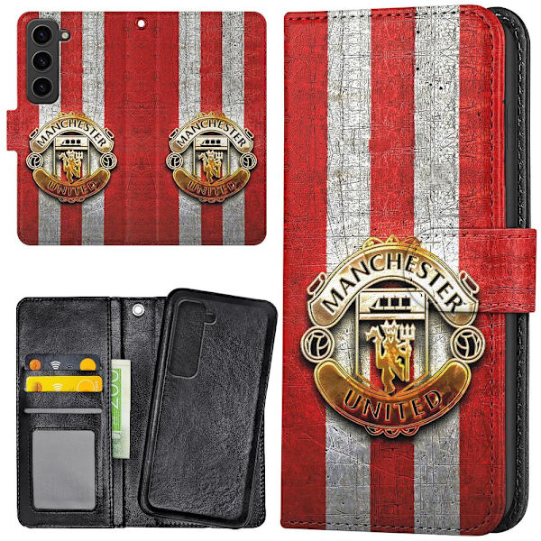 Samsung Galaxy S23 Plus - Lommebok Deksel Manchester United