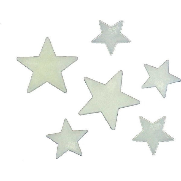 25 kpl - Luminous Stars - Seinätarra - Kattotarra Multicolor