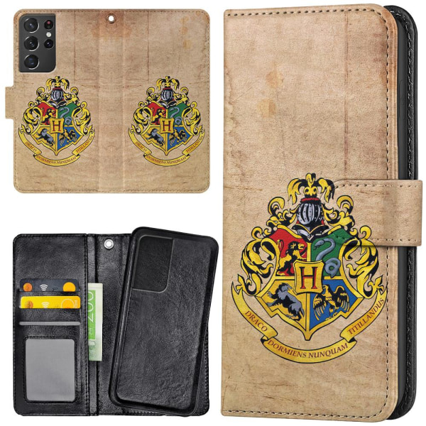Samsung Galaxy S21 Ultra - Mobilcover/Etui Cover Harry Potter