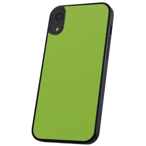 iPhone XR - Deksel/Mobildeksel Limegrønn Lime green