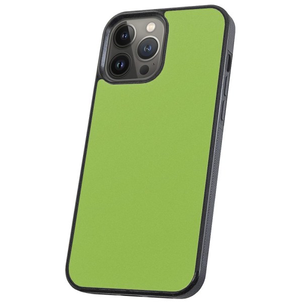 iPhone 13 Pro Max - Cover Lime Grøn Multicolor