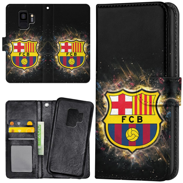Samsung Galaxy S9 - Lompakkokotelo/Kuoret FC Barcelona