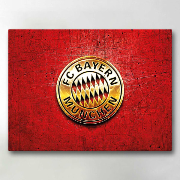 Canvastavla / Tavla - Bayern München - 40x30 cm - Canvas multifärg