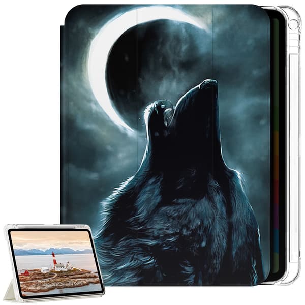 Deksel til iPad Mini 6th gen / iPad Mini (A17 Pro) - A15/A17 Pro - 2021/2024 - 8.3" - Wolf