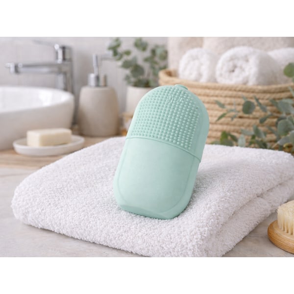 Isroller ansiktsmassage silikon Grön