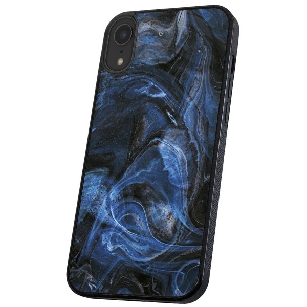 iPhone XR - Cover/Mobilcover Marmor Multicolor