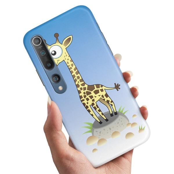Xiaomi Mi 10/10 Pro - Cover/Mobilcover Tegnet Giraf