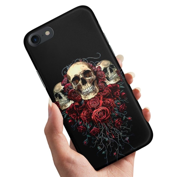 iPhone 5/5S/SE - Cover/Mobilcover Skulls