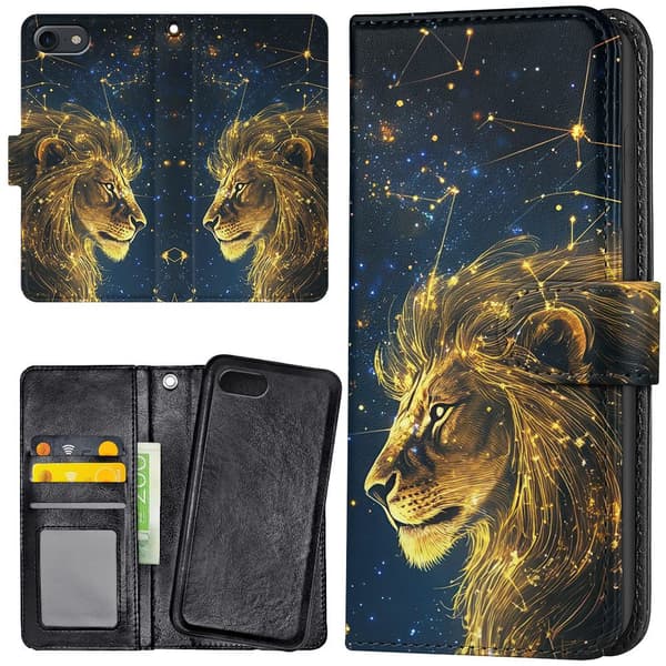 iPhone 16e/17e - Lompakkokotelo/Kuoret Lion