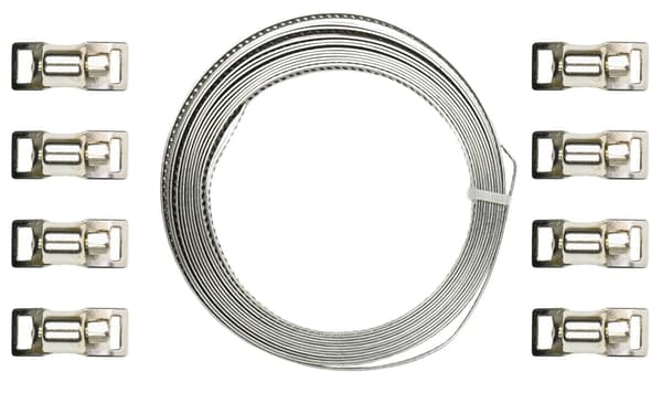 Slangklämmesats 8 mm x 3 m 9 st