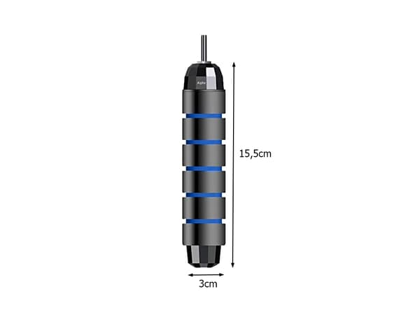 Hopprep med Kullager - Speed Rope Blå