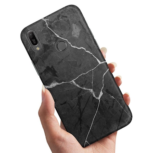Huawei Y6 (2019) - Cover/Mobilcover Marmor Multicolor