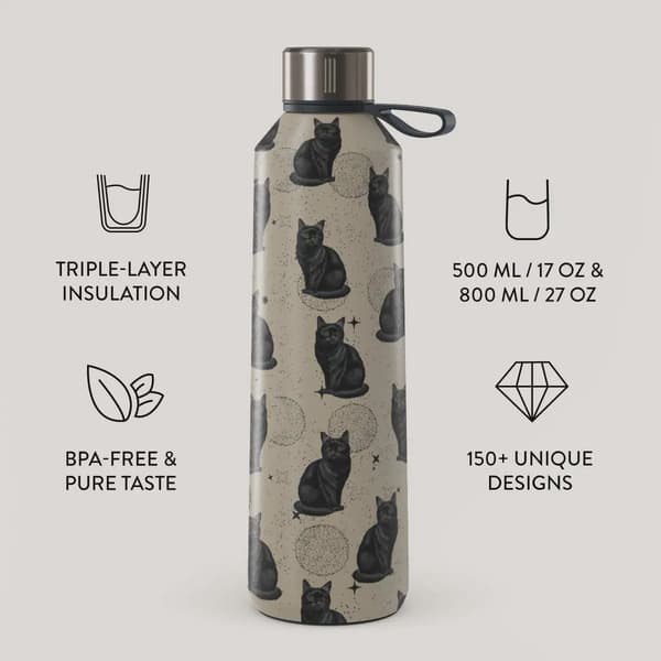 Burga Salem - Vatten-/Termosflaska 800ml