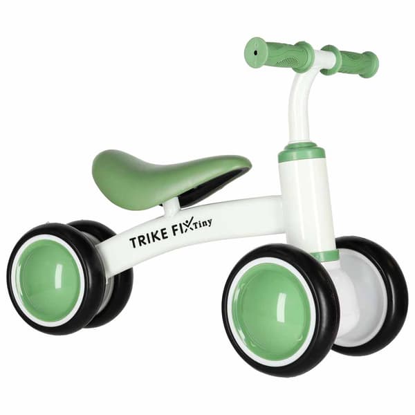Gåcykel för barn - 4 hjul Grön