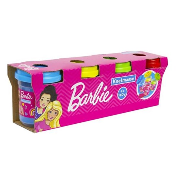 Barbie Model / Clay - Lege ler - 4 farver Multicolor